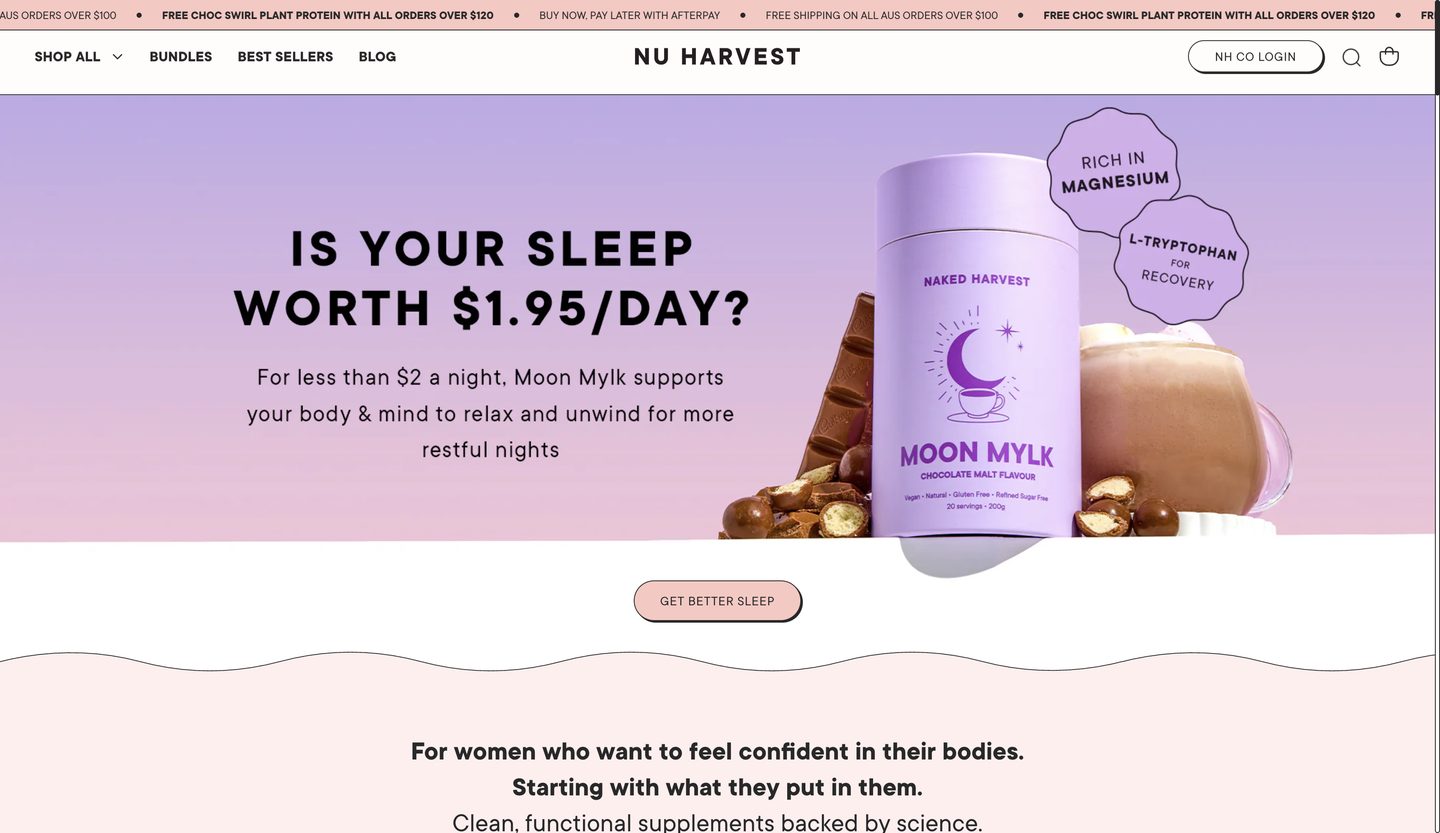 Nu Harvest screenshot